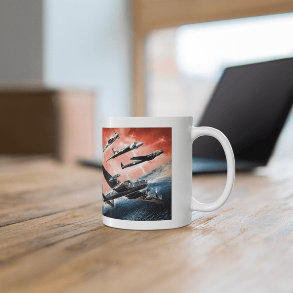 617 Squadron Aircraft Mug - Four Prop