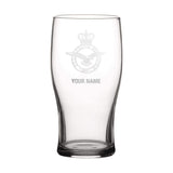 RAF Personalised Engraved Pint Glass