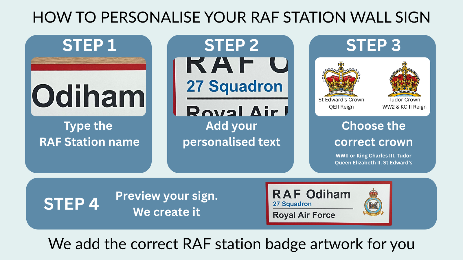 Raf Sign In RAF Station Wall Sign – Four Prop