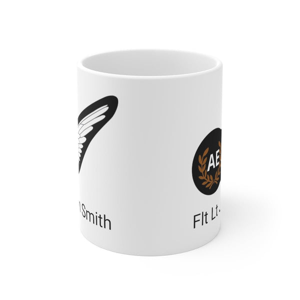 Air Electronics (AE) Flying Badge Mug - Four Prop