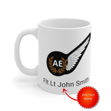 Air Electronics (AE) Flying Badge Mug - Four Prop