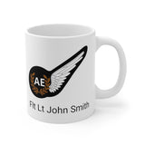 Air Electronics (AE) Flying Badge Mug - Four Prop