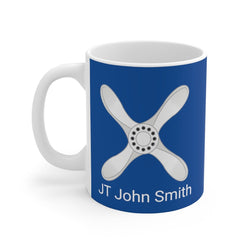 Blue Junior Technician (JT) Mug - Four Prop