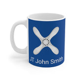 Blue Junior Technician (JT) Mug with Roundel - Four Prop