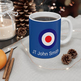 Blue Junior Technician (JT) Mug with Roundel - Four Prop