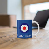 Blue Junior Technician (JT) Mug with Roundel - Four Prop