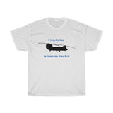 If Flying Was Hard Chinook T Shirt - Four Prop