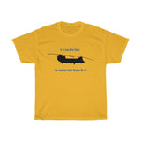 If Flying Was Hard Chinook T Shirt - Four Prop