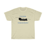 If Flying Was Hard Chinook T Shirt - Four Prop