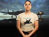 If Flying Was Hard F35 T Shirt - Four Prop