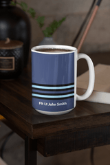 Personalised RAF Officer Mug - Four Prop