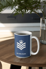 Personalised RAF Ranks Mug - Four Prop