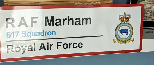 RAF Career Print and Station Wall Sign Bundle - Four Prop