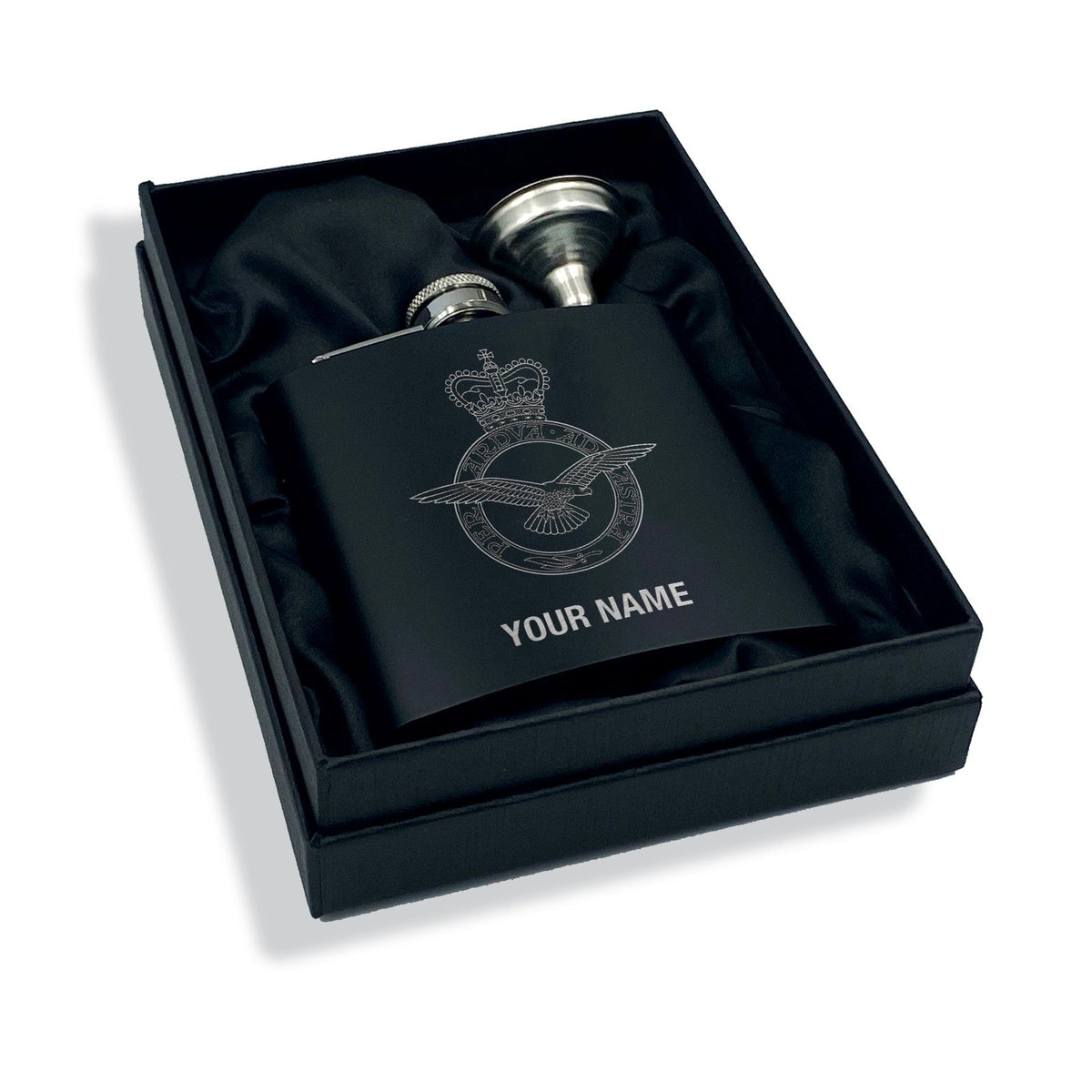 RAF Personalised Hip Flask - Four Prop