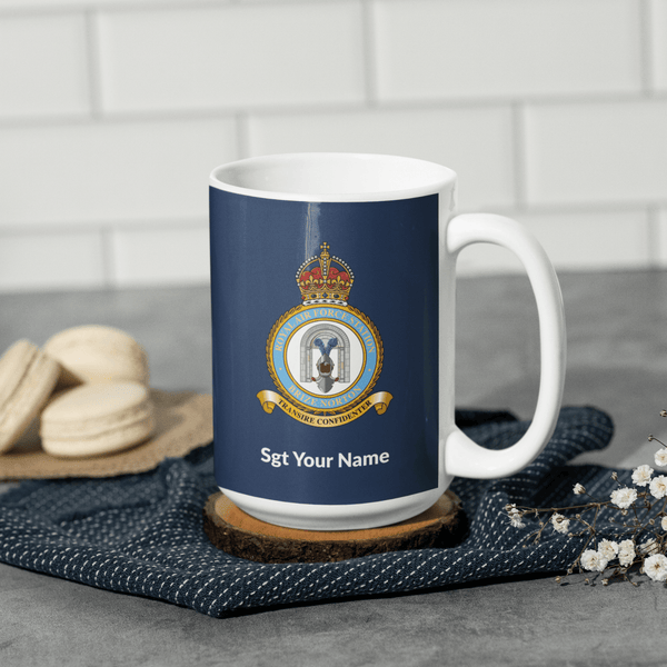 RAF Ranks Large Mug & Coaster Set - Four Prop