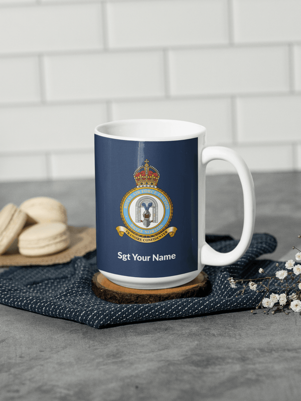 RAF Ranks Large Mug & Coaster Set - Four Prop