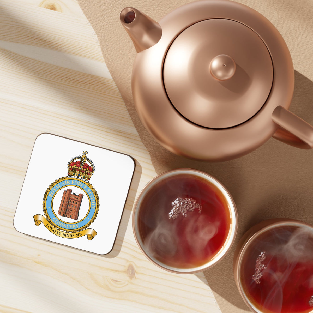 RAF Station Squadron Coaster - Four Prop