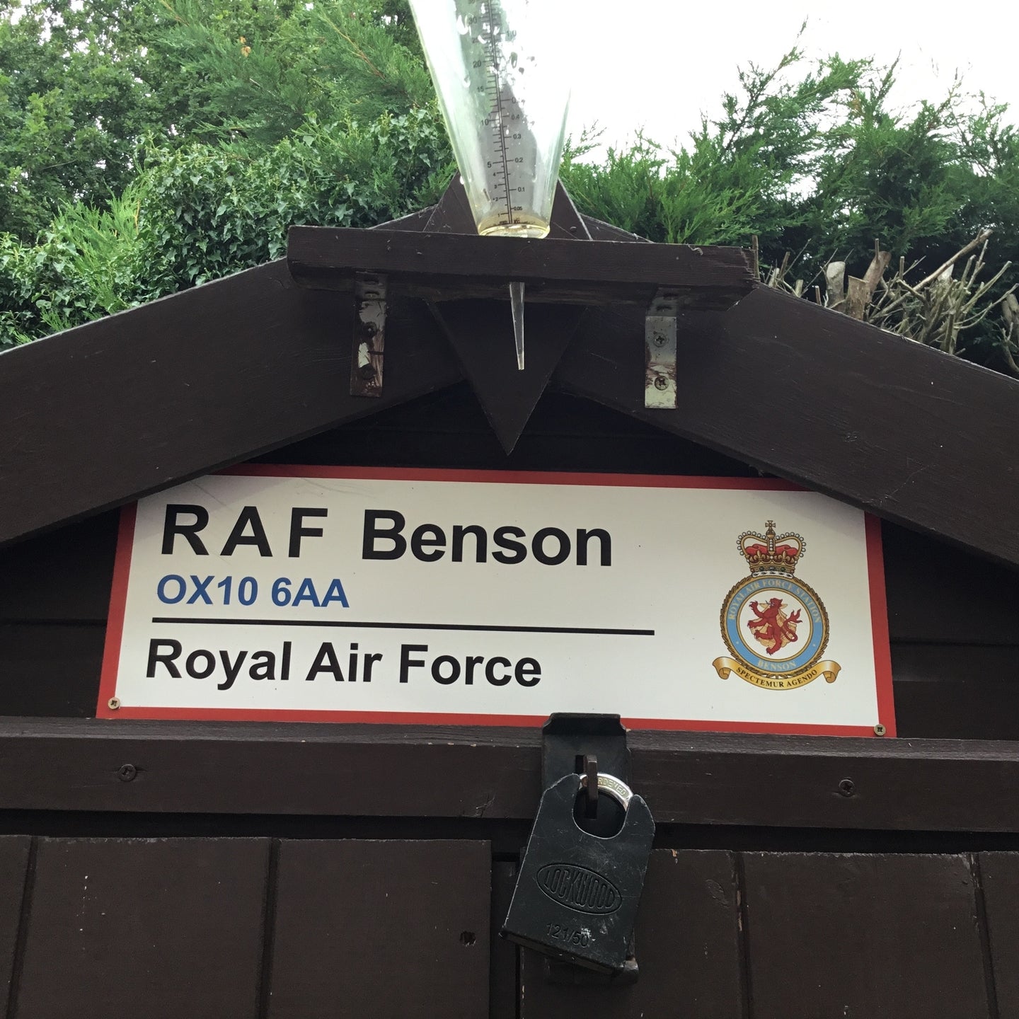 RAF Station Wall Sign - Four Prop