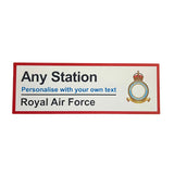 RAF Station Wall Sign - Four Prop