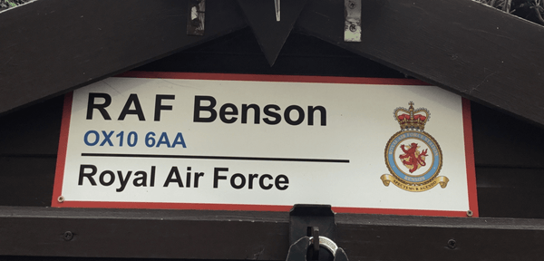 RAF Station Wall Sign - Four Prop