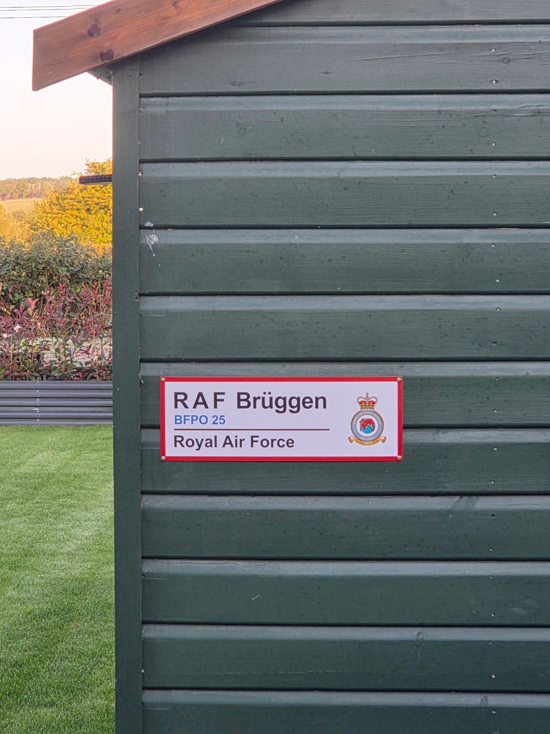 RAF Station Wall Sign - Four Prop