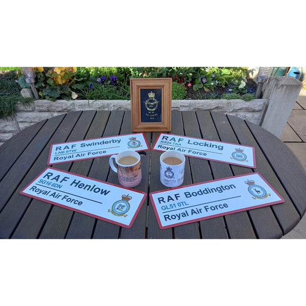 RAF Station Wall Sign - Four Prop