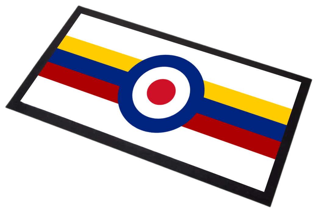 Squadron Roundel Bar Runner - Four Prop
