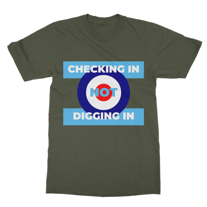 Checking In Classic Adult T-Shirt