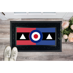 II(AC) Squadron Roundel Heavy Duty Door Mat