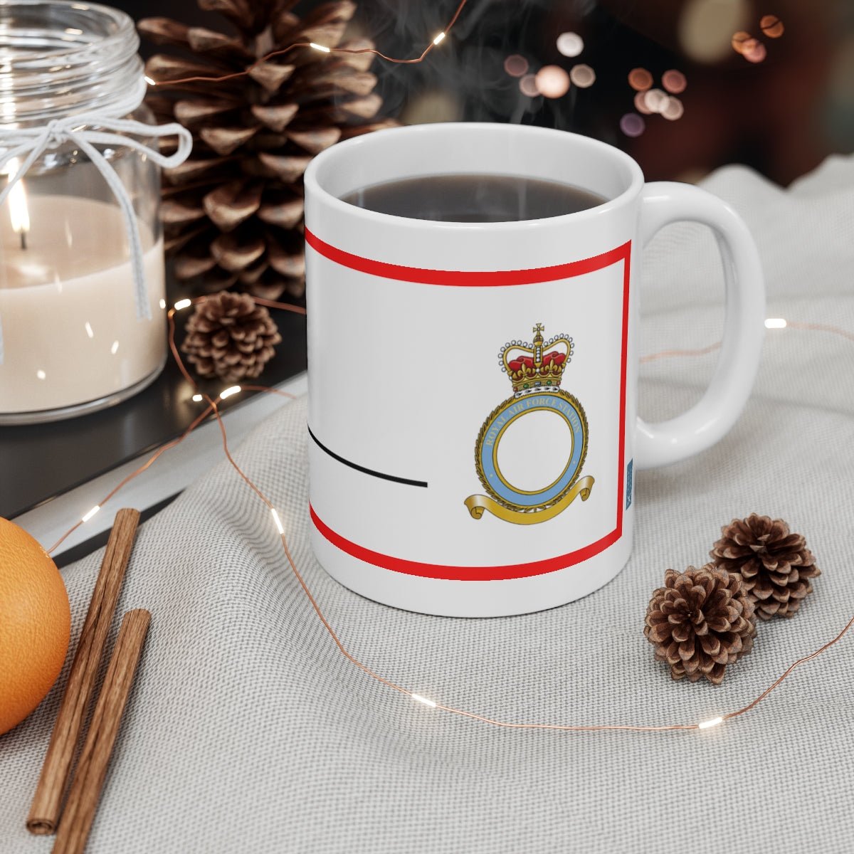 Create Your Own RAF Station Sign Mug - Four Prop