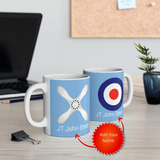 Light Blue Junior Technician (JT) Mug with Roundel - Four Prop