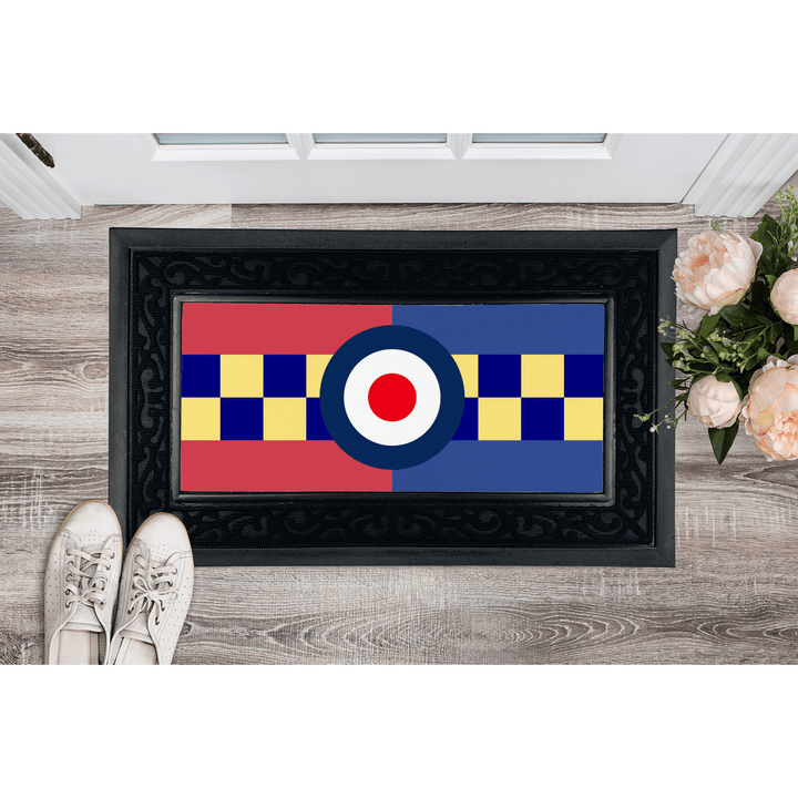 LIV Squadron Roundel Heavy Duty Door Mat - Four Prop