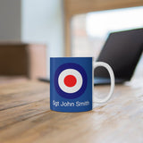 RAF Badge and Roundel Mug - Four Prop