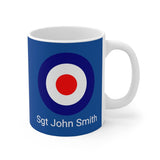 RAF Badge and Roundel Mug - Four Prop