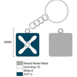 RAF Junior Technician Key Ring - Four Prop