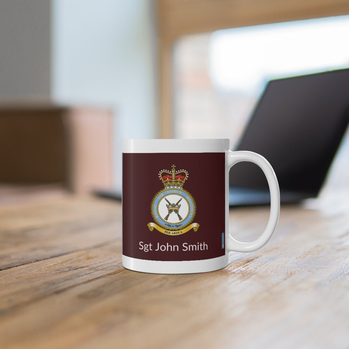 RAF Regiment Mug - Four Prop