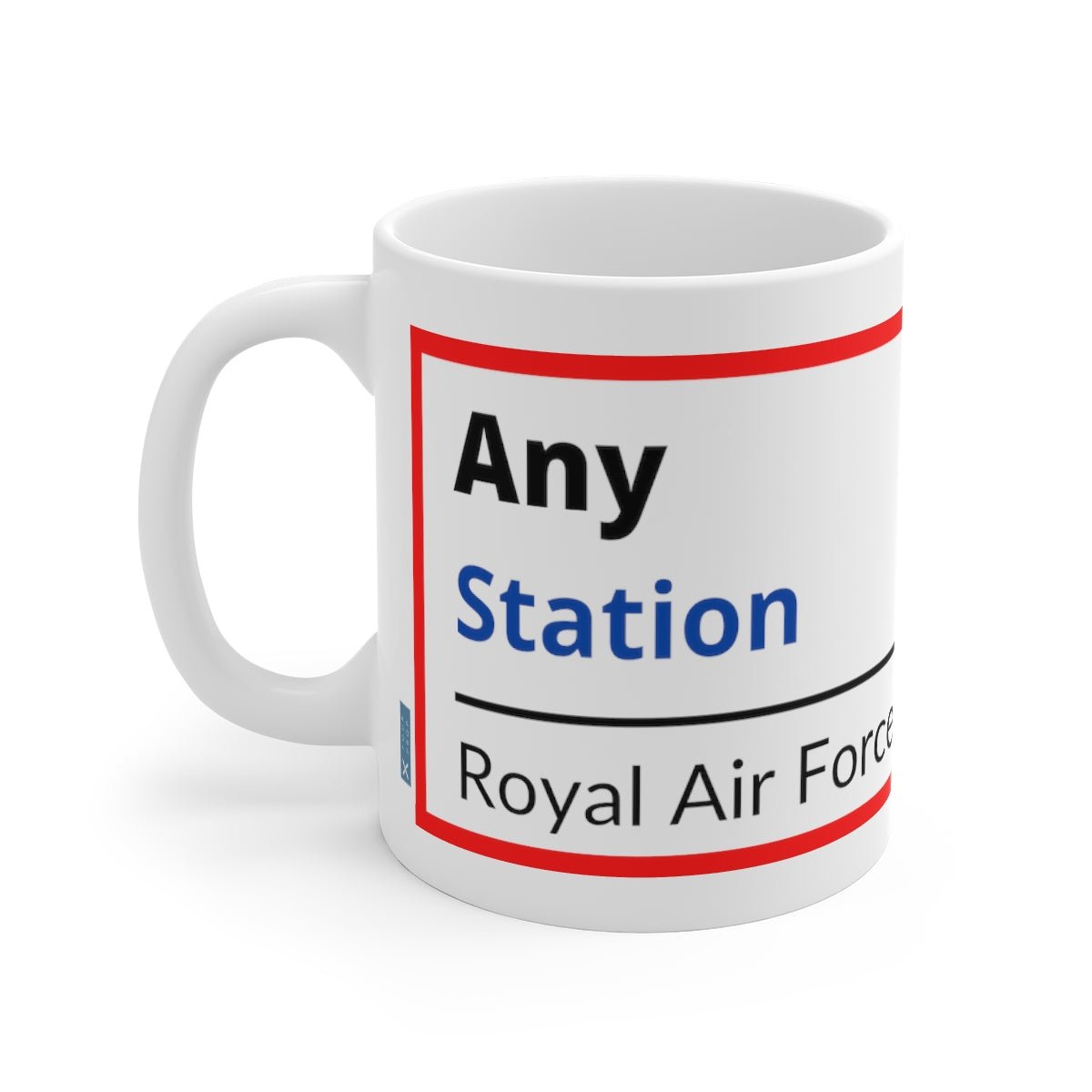 RAF Station Sign with Matching Mug - Four Prop
