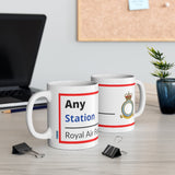 RAF Station Sign with Matching Mug - Four Prop