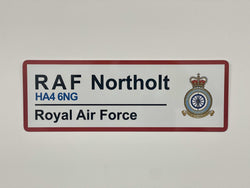 RAF Station Wall Sign - Four Prop