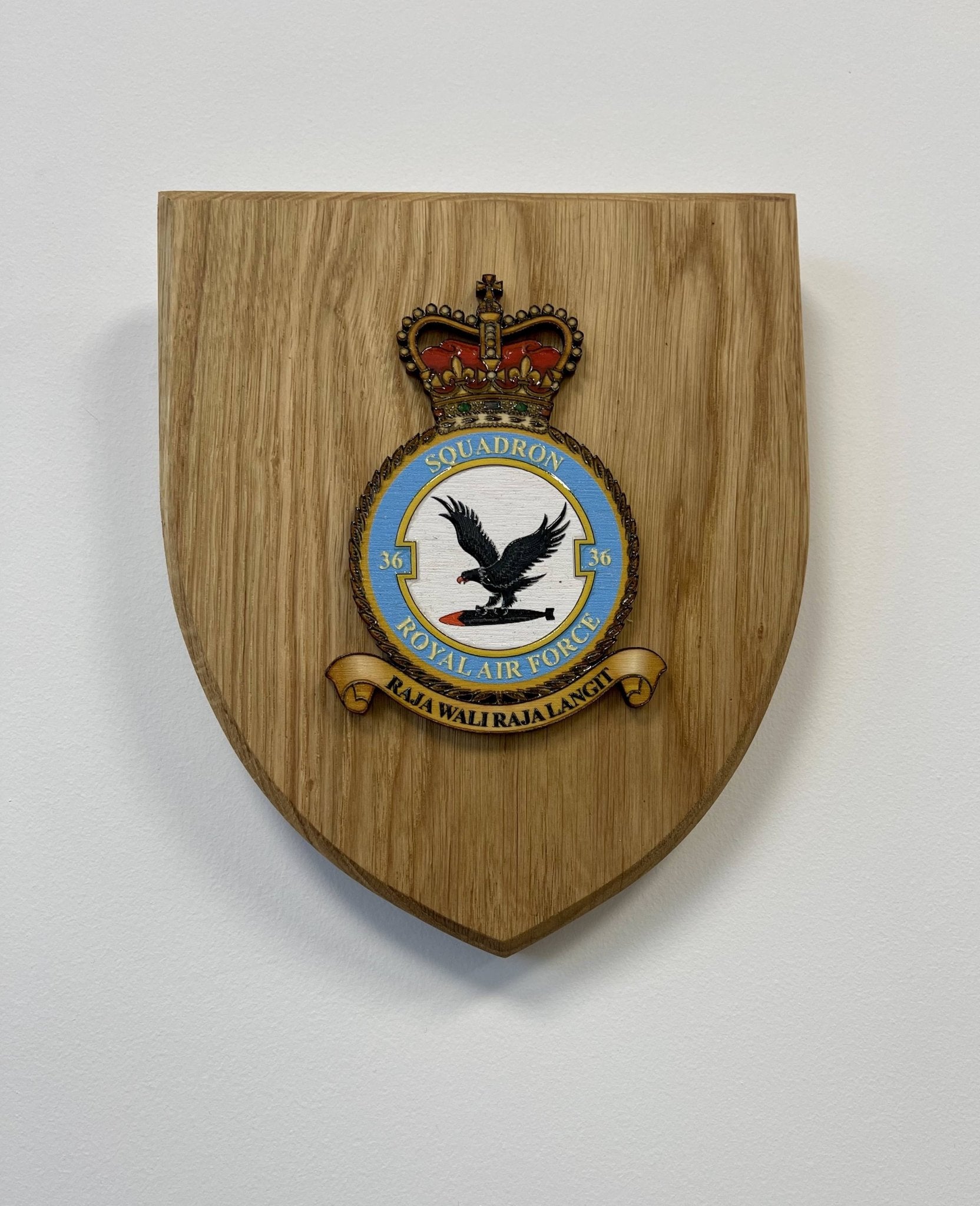 RAF Wall Plaque - Four Prop