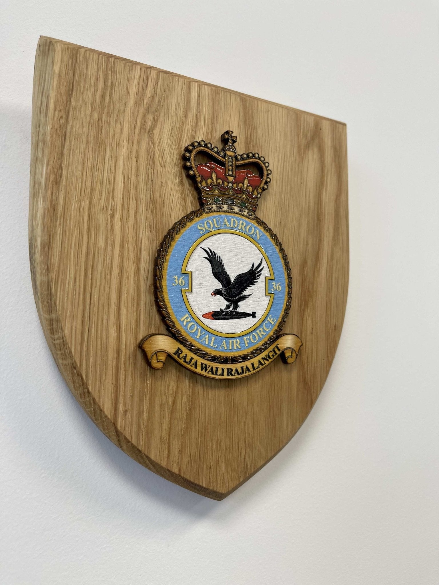 RAF Wall Plaque - Four Prop