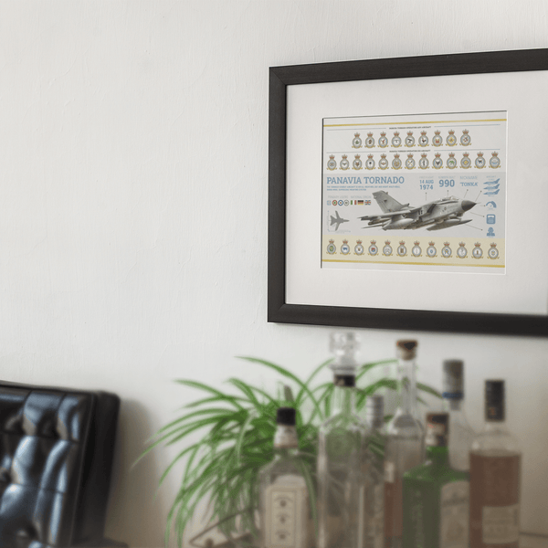 Tornado Framed Infographic Print - Four Prop