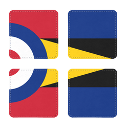 XI Squadron Pack of Four Coasters - Four Prop