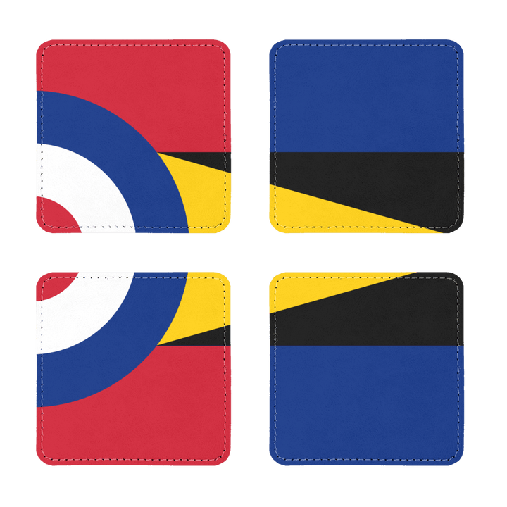 XI Squadron Pack of Four Coasters - Four Prop