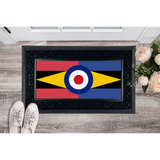 XI Squadron Roundel Heavy Duty Door Mat - Four Prop