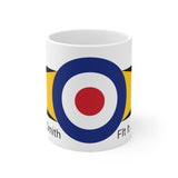 XI Squadron Roundel Mug - Four Prop